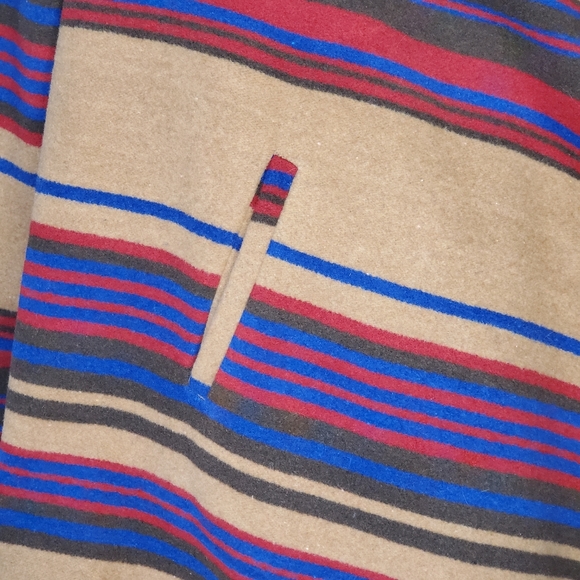 Asymmetrical Striped Coat Cardigan - Picture 6 of 6